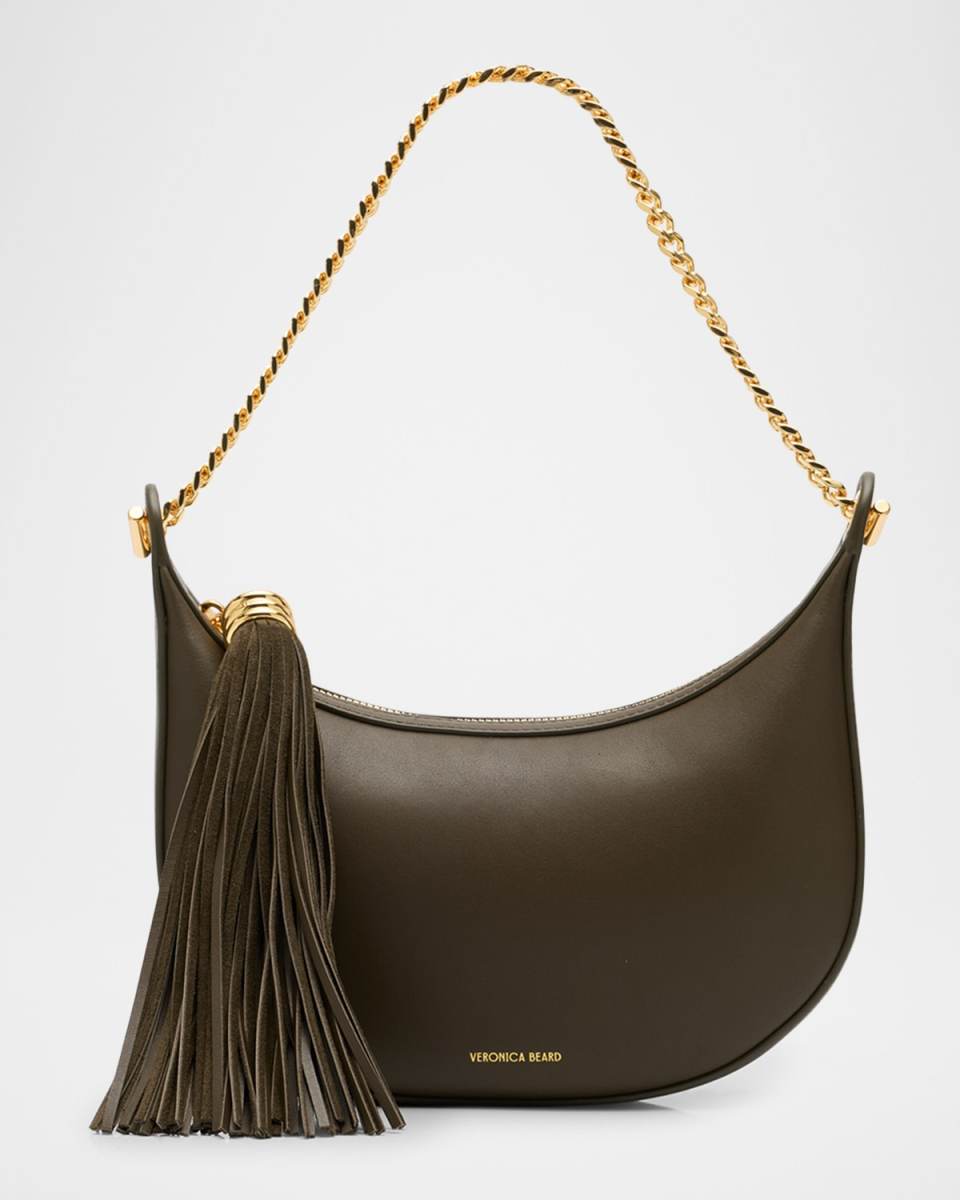 Fortune Small Tassel Leather Shoulder Bag
